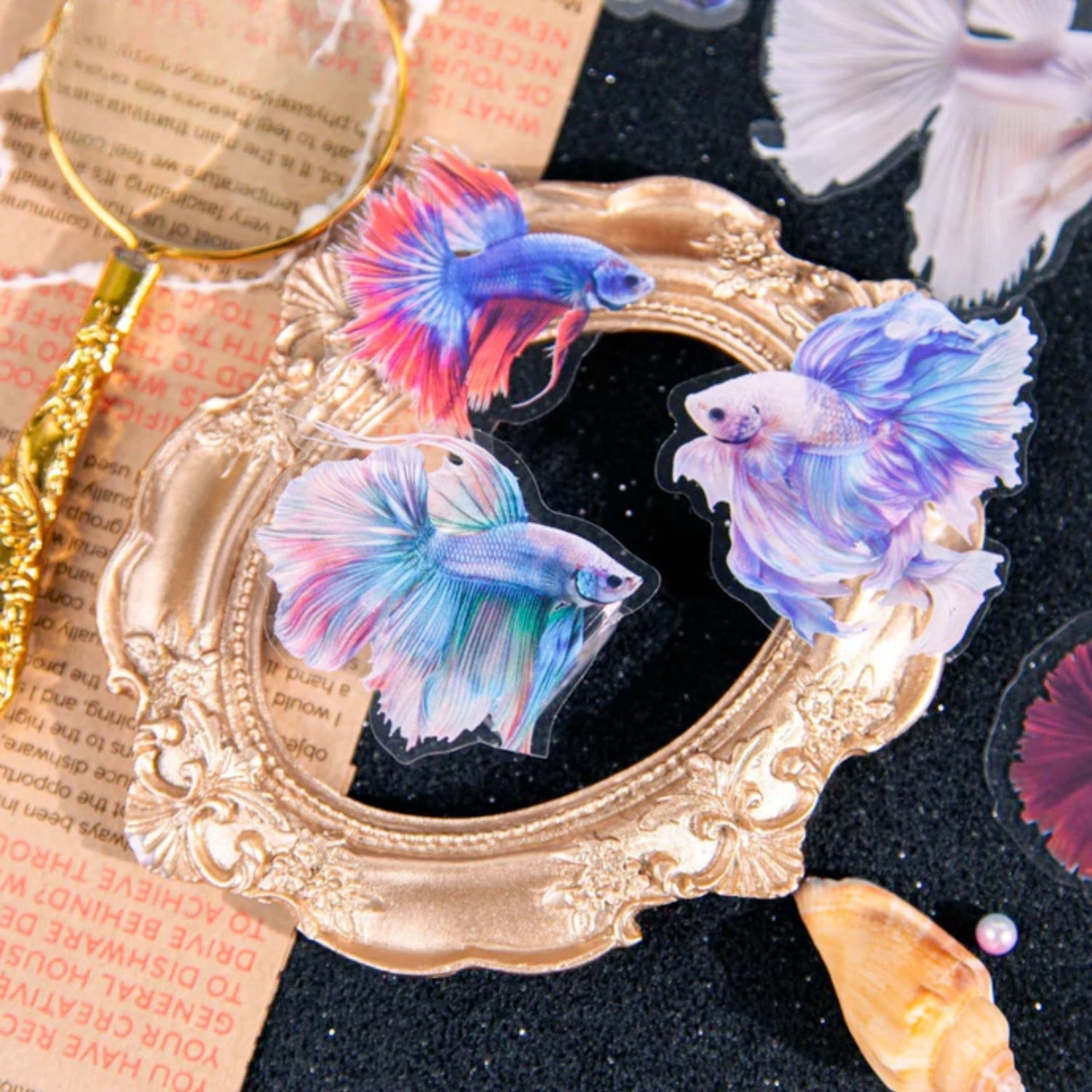 Colorful Fish Decorative Stickers