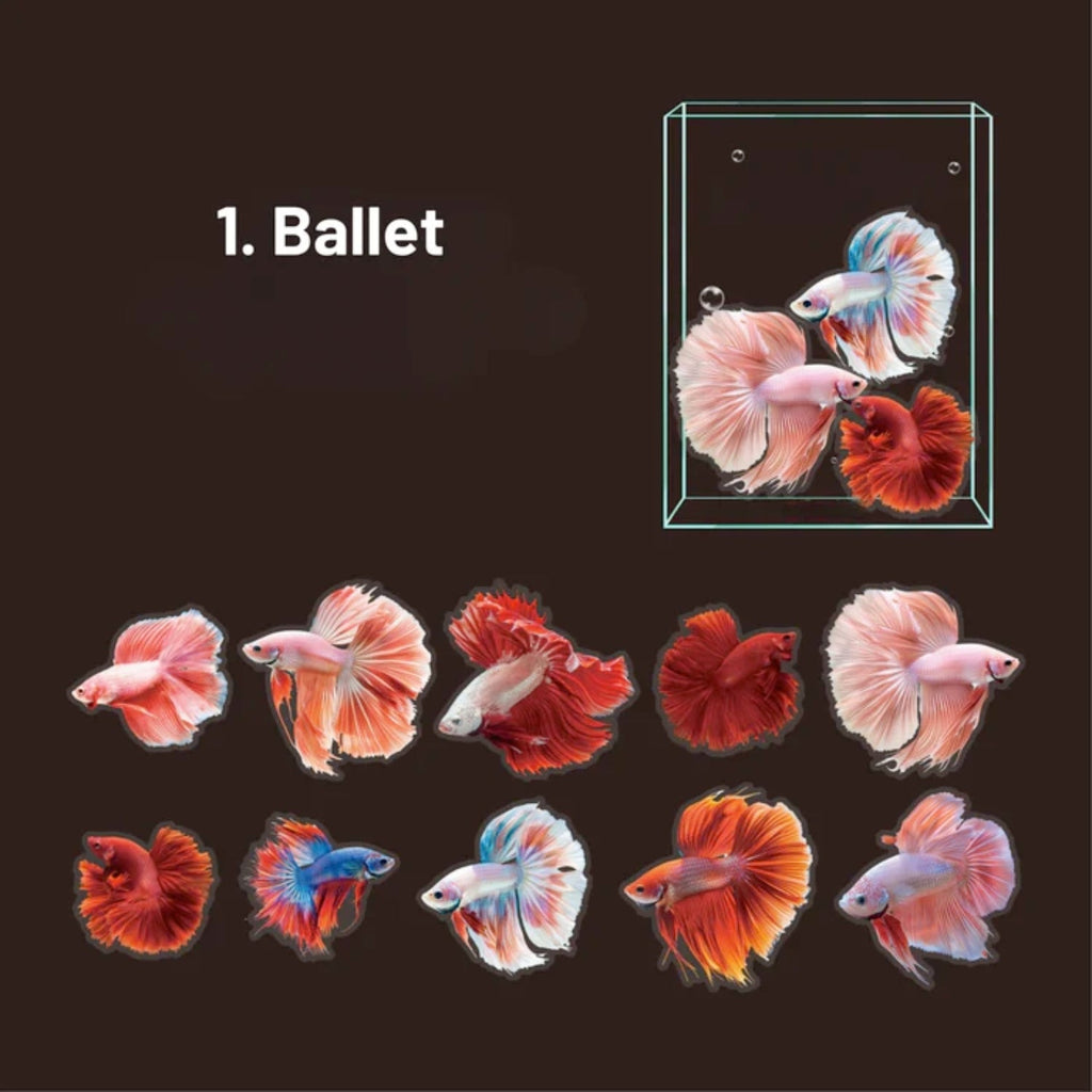 Colorful Fish Decorative Stickers