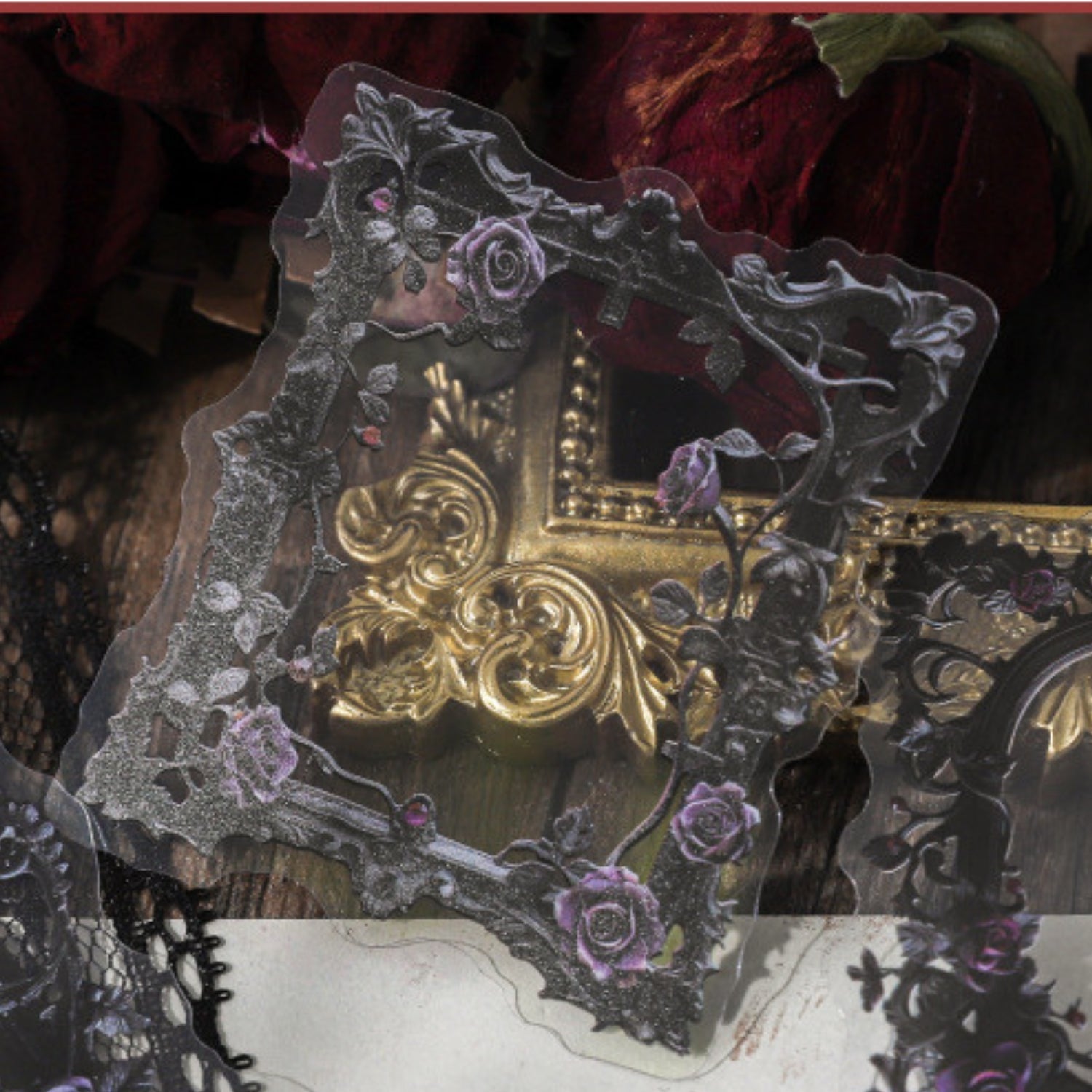 Dark Gothic Series Gorgeous Landscape Border