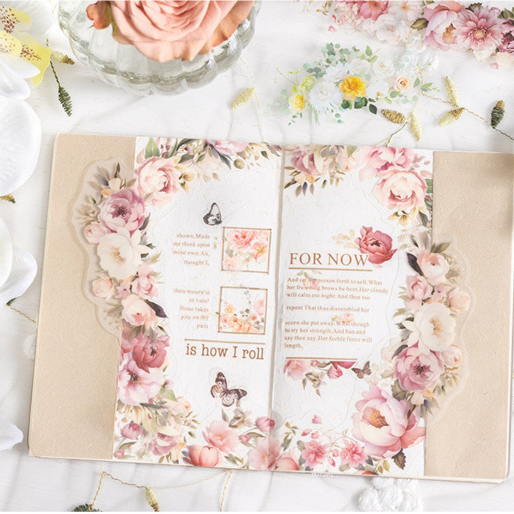 Encounter A Sea Of Flowers Series Gorgeous Flowers And Plants Sticker Pack