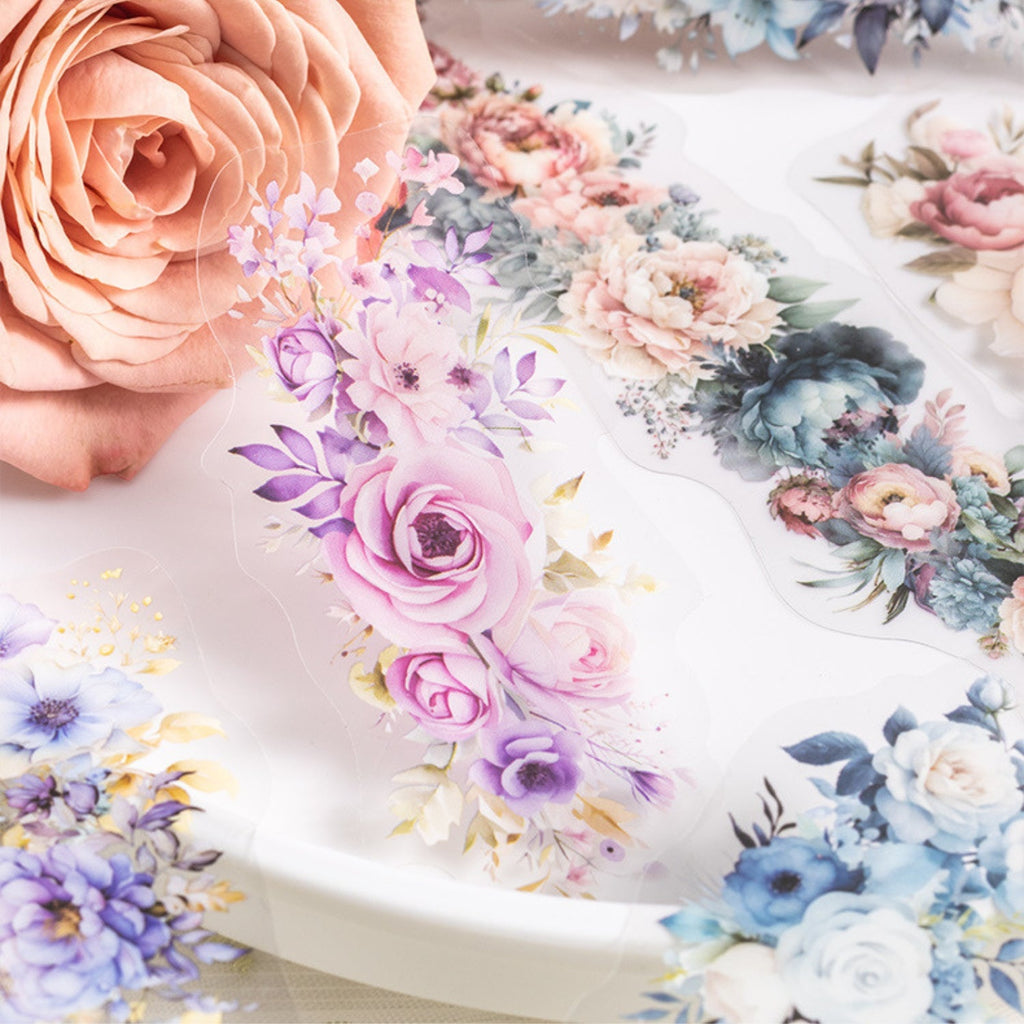 Encounter A Sea Of Flowers Series Gorgeous Flowers And Plants Sticker Pack
