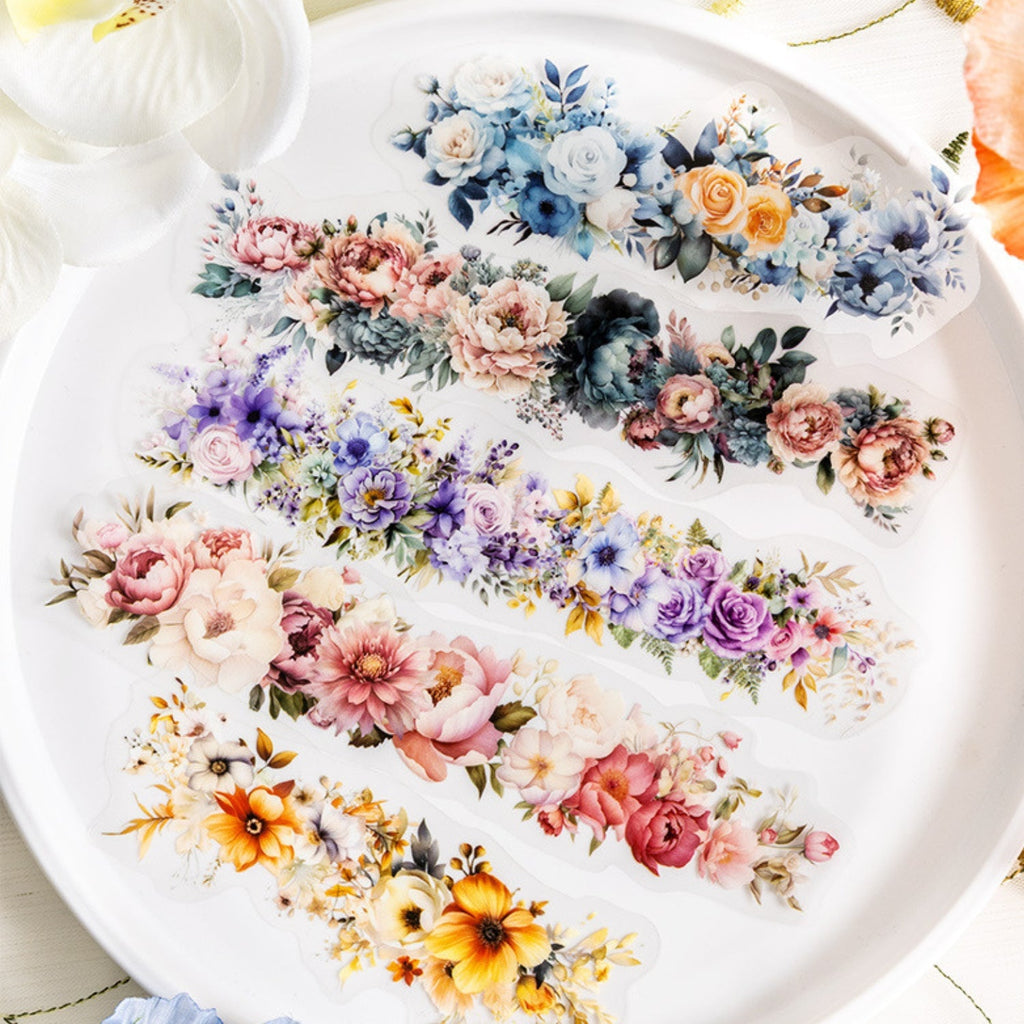 Encounter A Sea Of Flowers Series Gorgeous Flowers And Plants Sticker Pack