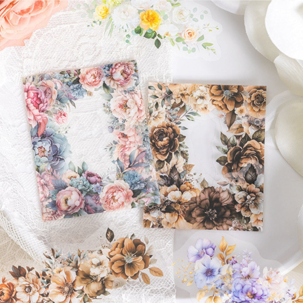 Encounter A Sea Of Flowers Series Gorgeous Flowers And Plants Sticker Pack