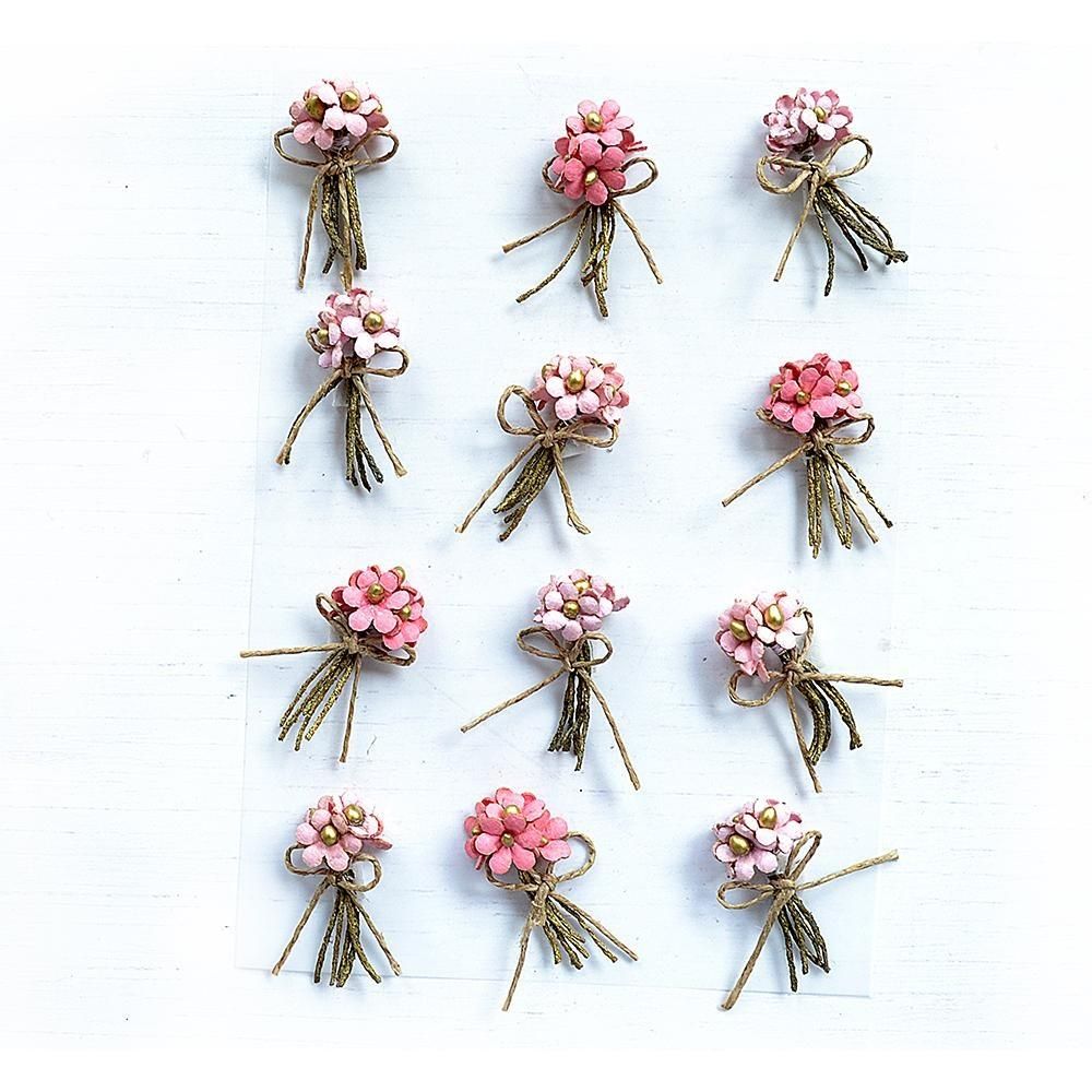 Little Birdie Paper Bouquet - Celebrate Life 12/Pkg