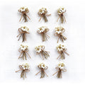 Little Birdie Paper Bouquet - Shabby Chic 12/Pkg