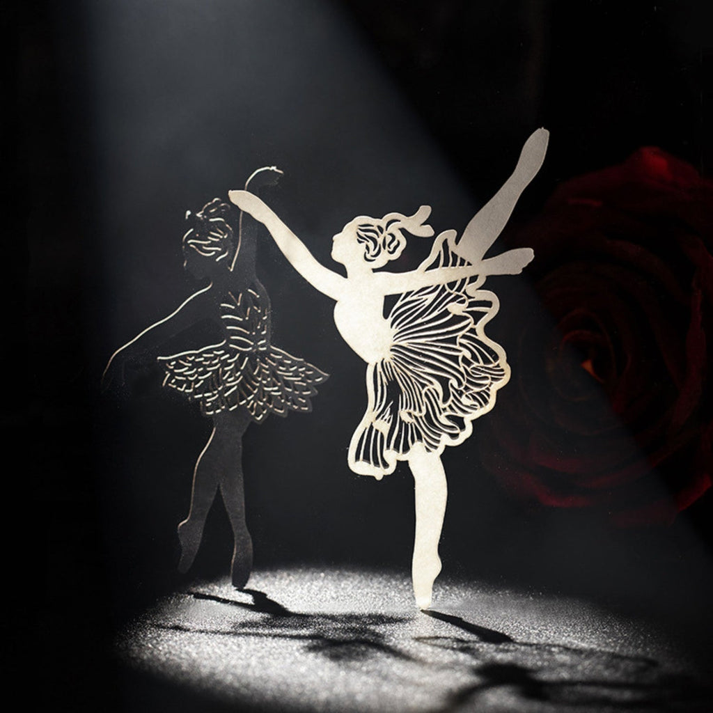 Shadow Dance Series Creative Figure Silhouette Hollow Material Paper