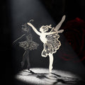 Shadow Dance Series Creative Figure Silhouette Hollow Material Paper