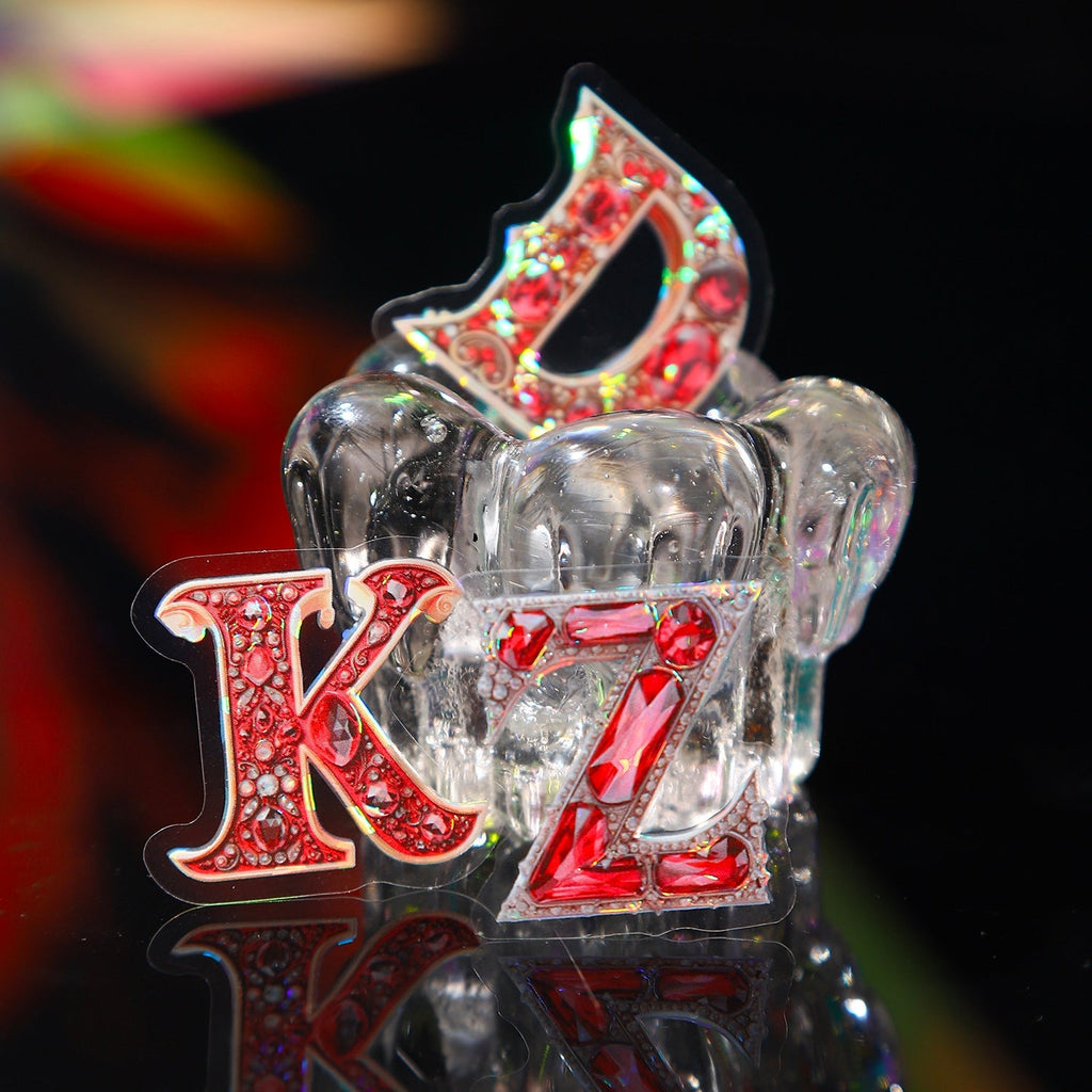 Shell Light Letter Decorative Sticker