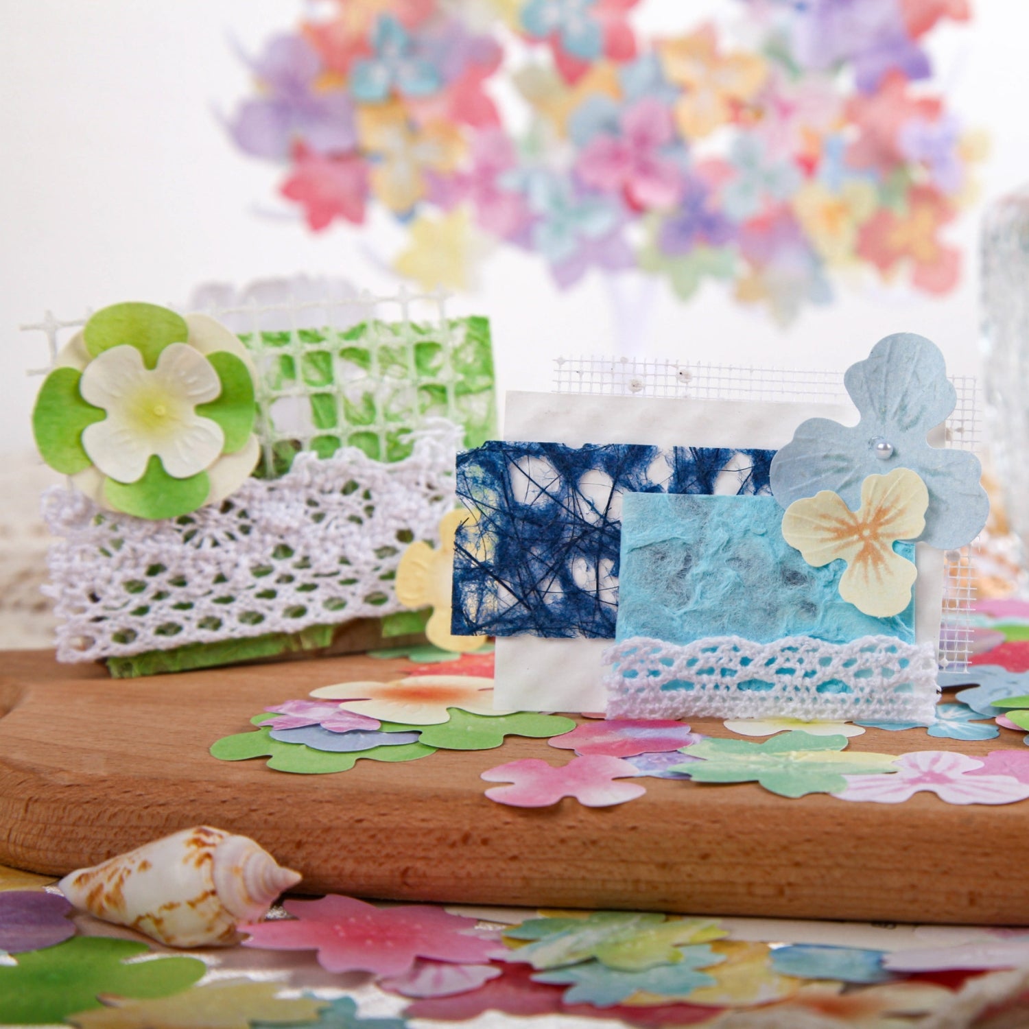 Spring Flower Series Decorative Sticker Pack