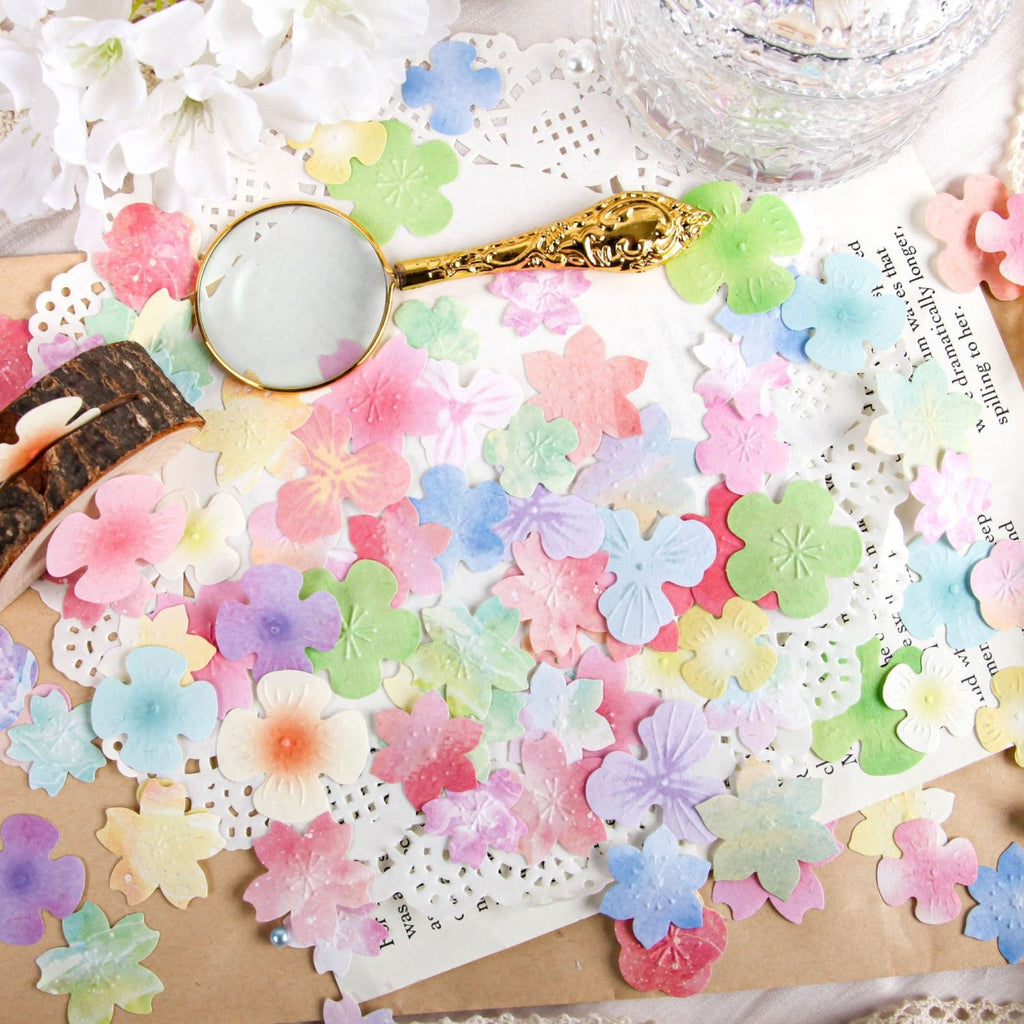Spring Flower Series Decorative Sticker Pack